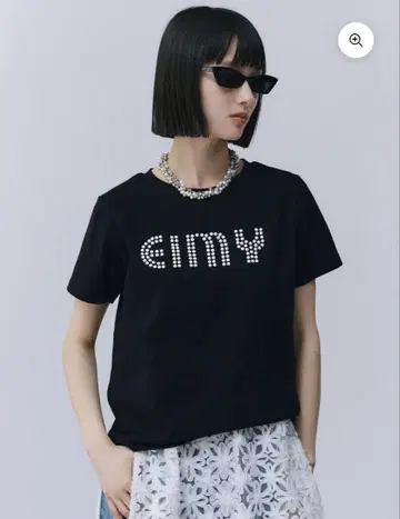 펄 로고 T셔츠 eimy istorie