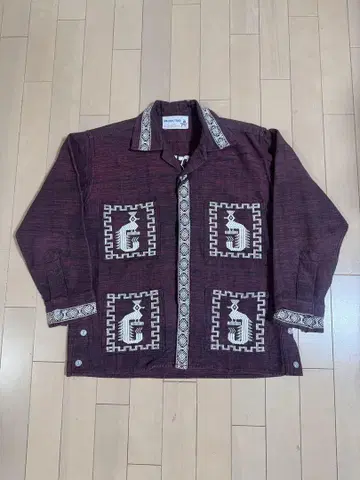 70's 과테말라 셔츠 Guatemala shirt 자수 민족 패턴