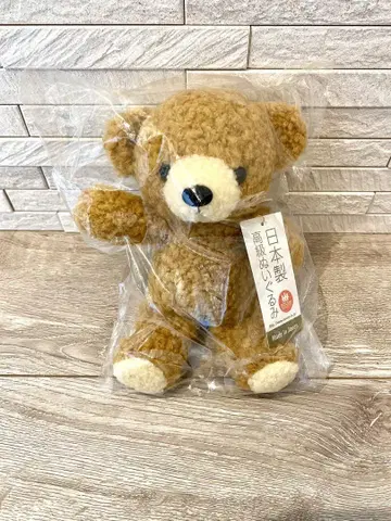 일본제 동심 곰 봉제 인형 후카후카 S 브라운 Dousin
