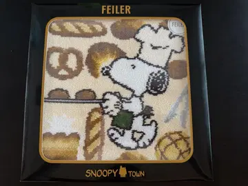 FEILER 스누피 베이커리 타월 손수건
