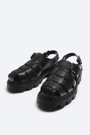 ZARA 플랫폼 샌들 39