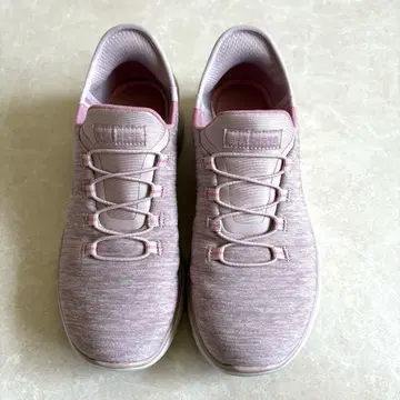 [새상품급] SKECHERS 슬립인 스니커즈 23.5cm 핑크 계열
