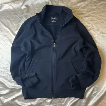 L.L.Bean 네이비 풀 집업 맨투맨 S 사이즈