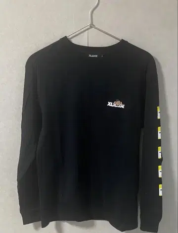 XLARGE 블랙 긴팔 티셔츠 M