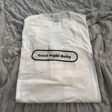Good Night Baby 셔츠 XL 화이트 아이묭