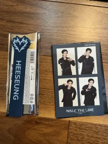 ENHYPEN walk the line 4컷 포토 피켓 그립