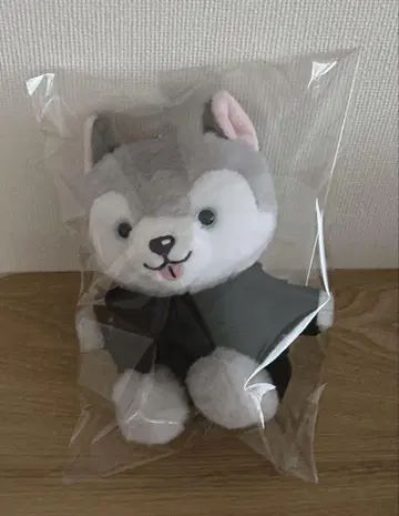 노킹온 락드도어 앉은 봉제인형 토오리견