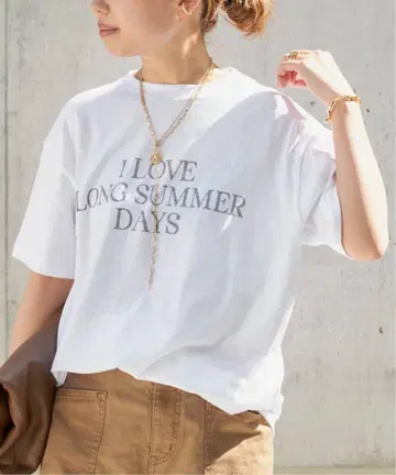 Deuxieme Classe 아메리카나 LOGO TEE