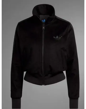 adidas 블랙 집업 자켓 저지