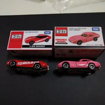 토미카 샵 오리지널 도요타 2000GT 2대 세트