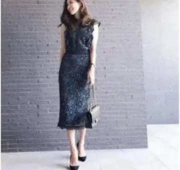 ZARA 완판템 대비 깁퓌르 전체 레이스 원피스