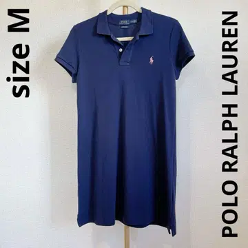 Polo Ralph Lauren 피케 셔츠 원피스 네이비 랄프 로렌