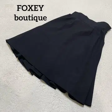 FOXEY boutique 폭시 부티크 플레어 스커트 사이즈 42