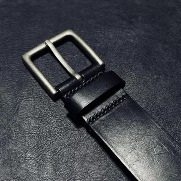 ZARA 자라 남성용 블랙 가죽 벨트 90
