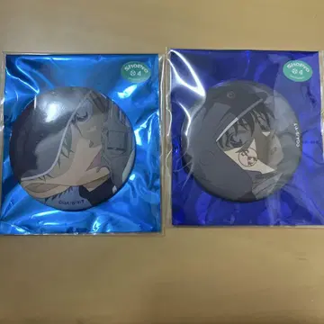 명탐정 코난 괴도 키드 쿠로바 카이토 트레이딩 캔뱃지 E H 코난 플라자