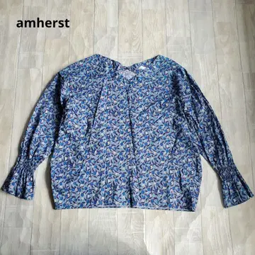 Amherst 앰허스트 리버티 레몬그로브 블라우스 풀오버