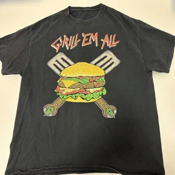 GRILL 'EM ALL 햄버거 티셔츠