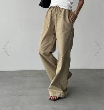 코튼 베이커 이지 팬츠