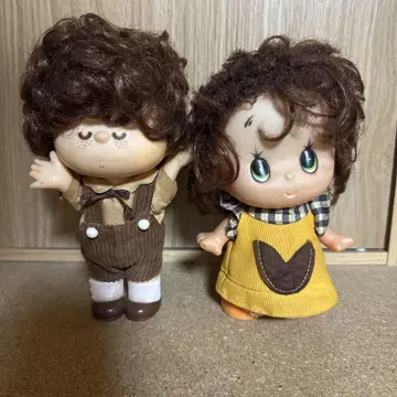 쇼와 레트로 인형 소프트 비닐 소프트 비닐 인형