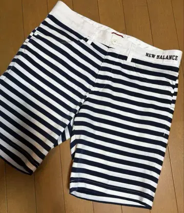 NEW BALANCE 스트라이프 팬츠 골프웨어 M