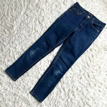 ZARA 자라 스키니 팬츠 데님 팬츠 청바지 블루 EUR40