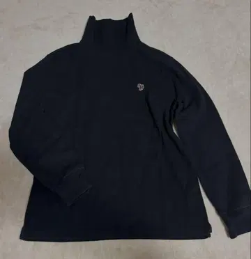 Paul Smith 블랙 터틀넥 긴팔 티셔츠