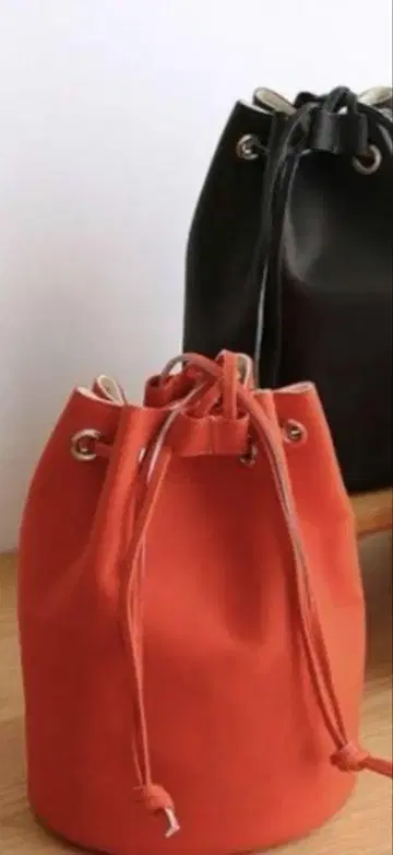 나카가와 마사시치 상점 콜라보 그랩 가죽 복조리 빨간색