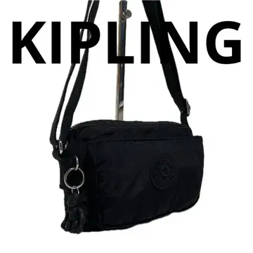 KIPLING 숄더 파우치 나일론 블랙 키플링 937