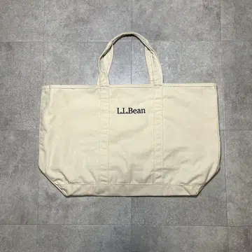 엘엘빈 그로서리 토트 아이보리 캔버스 백 고품질