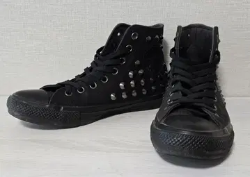 컨버스 converse 올스타 하이컷 블랙 스터드
