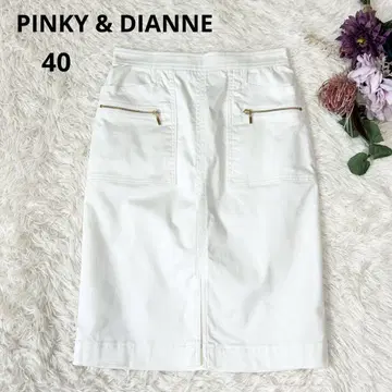 새상품 PINKY & DIANNE 핑키앤다이안 타이트 데님 스커트