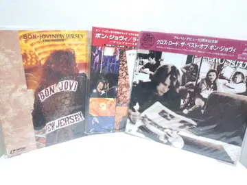 BON JOVI 본 조비 레이저 디스크 3장 미시청