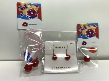 만박 코먘 3세트 귀걸이 머리끈 마그넷
