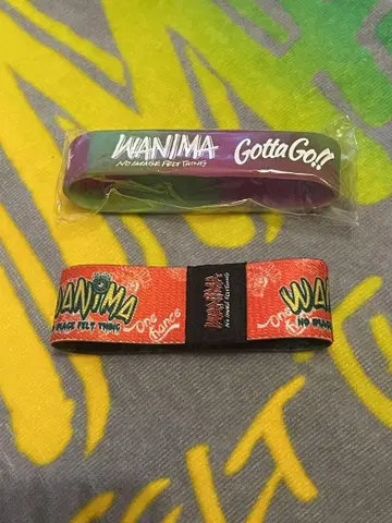 WANIMA 러버 밴드 2세트