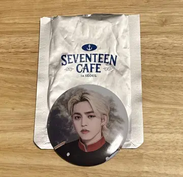 미사용 새상품 SEVENTEEN Cafe 서울 승철 캔뱃지