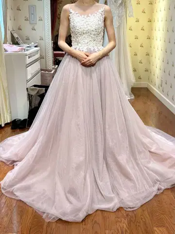 더스티 핑크 드레스 [ ynswedding ]