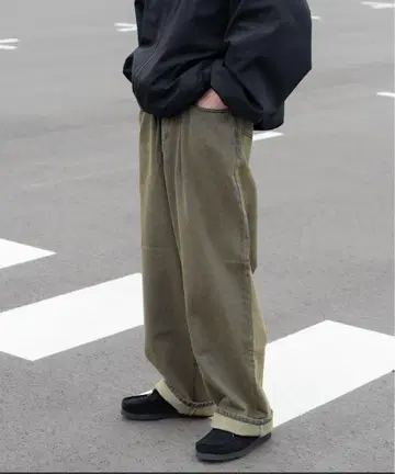 빈티지 라이크 오버 다이 데님