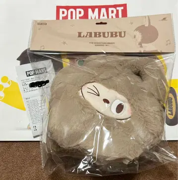 POPMART LABUBU 러브부 플라워 백 브라운