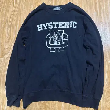 HYSTERIC 블랙 긴팔 트레이닝복