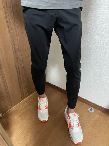 TFW49 앵클 슬림 팬츠 블랙 3 junhashimoto 골프