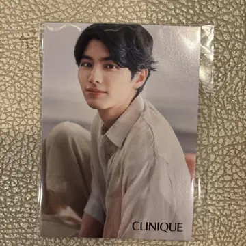 혼다 쿄야 CLINIQUE 카드