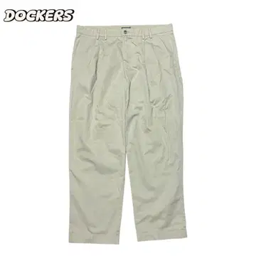 DOCKERS 치노 팬츠 classA 와이드 90년대 구제 의류 빅 루즈