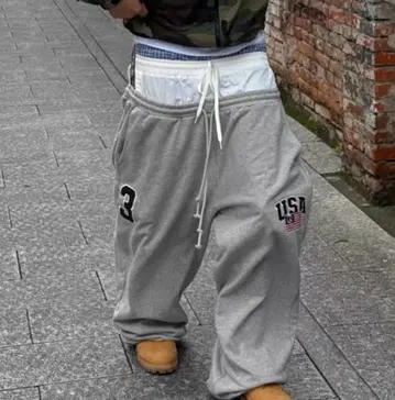 Project G/R 3 LAYERED SWEAT PANTS GR S