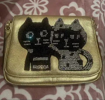 라라큐브 골드 숄더 체인 백 새상품 레어