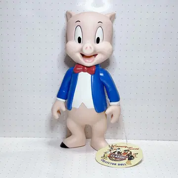 포키 피그 소프트 비닐 피규어 택 포함