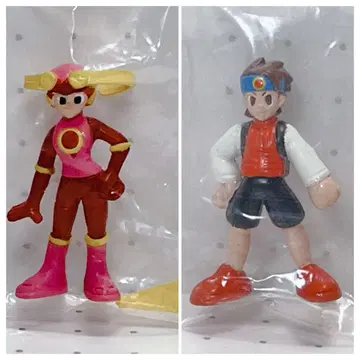 록맨 에그제 컬러 피규어 넷토 롤 레트로