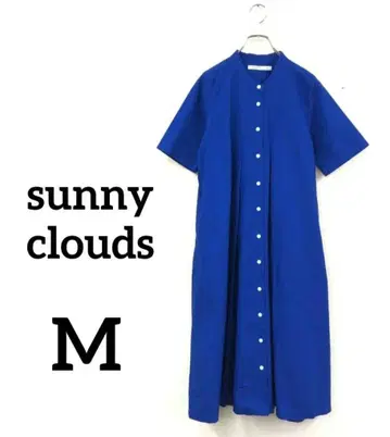 sunny clouds 파란 파라솔 원피스 M 사이즈