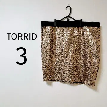 8 TORRID 스팽글 타이트 스커트 사이즈 3 스커트 반짝이