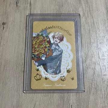 프로세카 감사제 그리팅 카드 금박 텐마 츠카사
