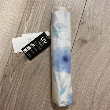 꽃무늬 UV 컷 접이식 우산